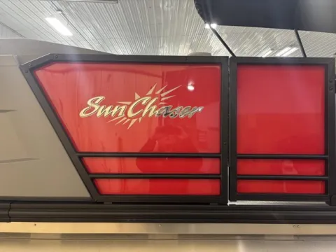 More photos of 2025 SUNCHASER LUCERNE SPORT 22 LR DH TRIPLE 150HP BUNK TRAILER DEMO at McLaughlin's RV and Marine, ND