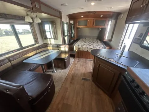 Another view of 2015 KEYSTONE PREMIER BULLET 19FBPR for sale in Fargo, ND at McLaughlin's RV and Marine