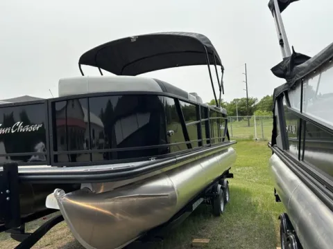 More photos of 2025 SUNCHASER GENEVA 24 LR DH 150HP BUNK TRAILER at McLaughlin's RV and Marine, ND