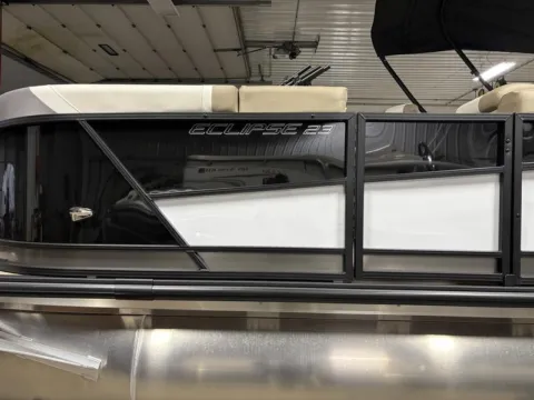 Another view of 2025 SUNCHASER ECLIPSE 23 SBX BAR TRIPLE 200HP BUNK TRAILER for sale in Fargo, ND at McLaughlin's RV and Marine