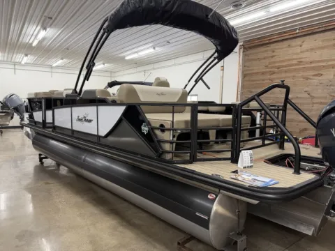 Another view of 2025 SUNCHASER ECLIPSE 23 SBX BAR TRIPLE 200HP BUNK TRAILER for sale in Brainerd, MN at McLaughlin's RV & Marine - Brainerd