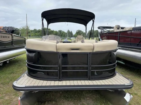 Another view of 2026 SYLVAN MIRAGE 822 LZ LIMITED 115HP BUNK TRAILER for sale in Fargo, ND at McLaughlin's RV and Marine