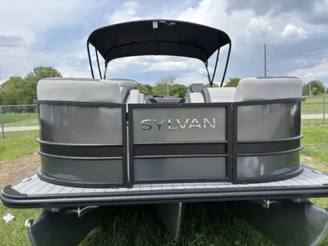 Another view of 2025 SYLVAN L-SERIES L-3 DLZ DH BAR TRIPLE 200HP BUNK TRAILER for sale in Fargo, ND at McLaughlin's RV and Marine