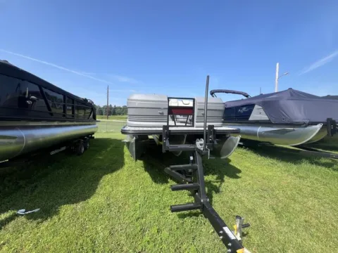 More photos of 2026 SUNCHASER LUCERNE SPORT 22 LR DH TRIPLE 150HP BUNK TRAILER at McLaughlin's RV and Marine, ND
