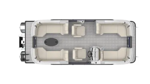 Photos of 2025 SUNCHASER LUCERNE SPORT 22 LR DH TRIPLE 150HP BUNK TRAILER for sale in Fargo, ND at McLaughlin's RV and Marine