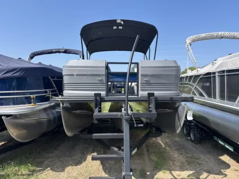 More photos of 2025 SUNCHASER LUCERNE SPORT 22 LR DH TRIPLE 150HP BUNK TRAILER at McLaughlin's RV and Marine, ND