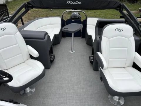 Photos of 2022 MANITOU 20 AURORA LE 75HP BUNK TRAILER for sale in Fargo, ND at McLaughlin's RV and Marine