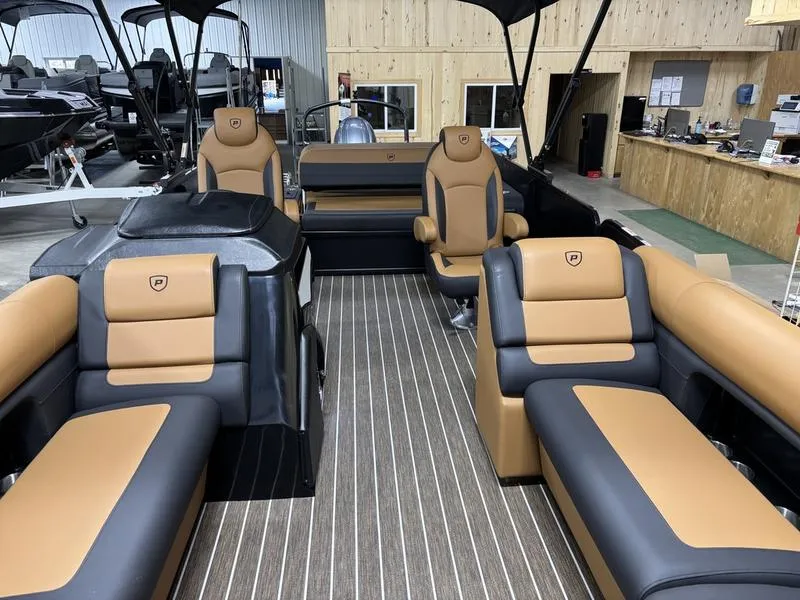 Black 2025 PREMIER SUNSATION 230 RL 150HP LEGS BUNK TRAILER DEMO for sale in Fargo, ND