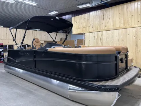 Black 2025 PREMIER SUNSATION 230 RL 150HP LEGS BUNK TRAILER DEMO for sale in Fargo, ND