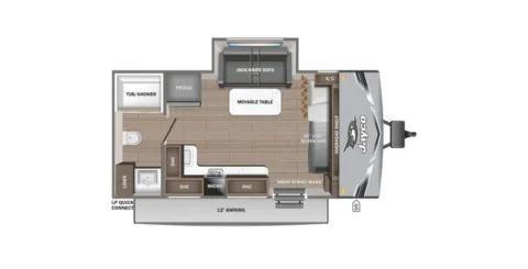 Photos of 2025 JAYCO JAY FLIGHT SLX 160LK for sale in Fargo, ND at McLaughlin's RV and Marine
