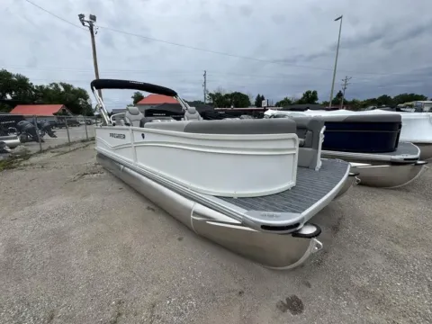 White 2026 PREMIER SUNSCAPE 220 RL 115HP BUNK TRAILER for sale in Fargo, ND