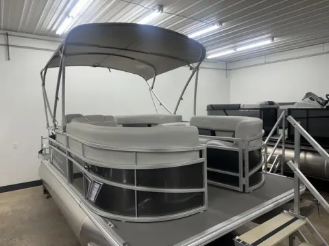 Another view of 2026 SUNCHASER VISTA 16 LR 9.9HP BUNK TRAILER for sale in Fargo, ND at McLaughlin's RV and Marine