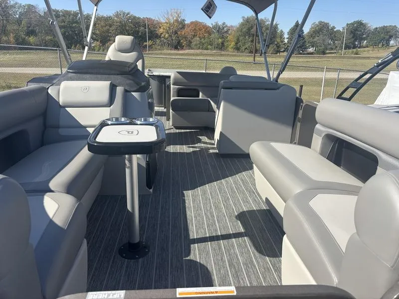 Gray 2025 PREMIER SUNSATION 230 ANGLER 115HP BUNK TRAILER for sale in Detroit Lakes, MN