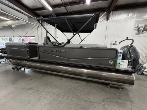 Gray 2025 PREMIER SUNSATION 230 RF 150HP BUNK TRAILER for sale in Fargo, ND