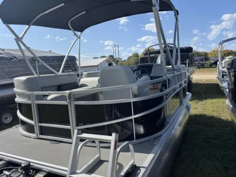 Another view of 2026 SUNCHASER VISTA 16 LR 9.9HP BUNK TRAILER for sale in Fargo, ND at McLaughlin's RV and Marine