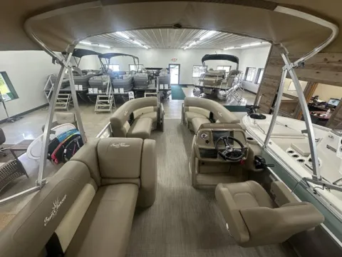 More photos of 2026 SUNCHASER VISTA 18 LR 50HP BUNK TRAILER at McLaughlin's RV and Marine, ND