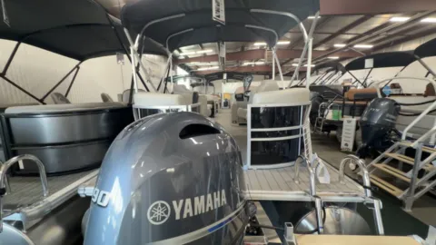 More photos of 2026 SYLVAN MIRAGE 820 LZ 90HP BUNK TRAILER at McLaughlin's RV and Marine - Fargo, ND