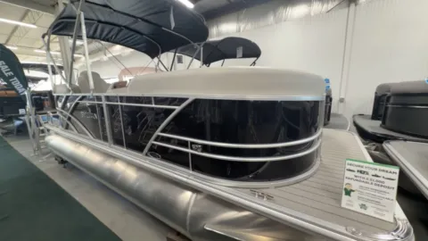 Another view of 2026 SYLVAN MIRAGE 820 LZ 90HP BUNK TRAILER for sale in Fargo, ND at McLaughlin's RV and Marine - Fargo