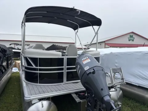 More photos of 2026 SYLVAN MIRAGE 820 LZ 90HP BUNK TRAILER at McLaughlin's RV and Marine, ND