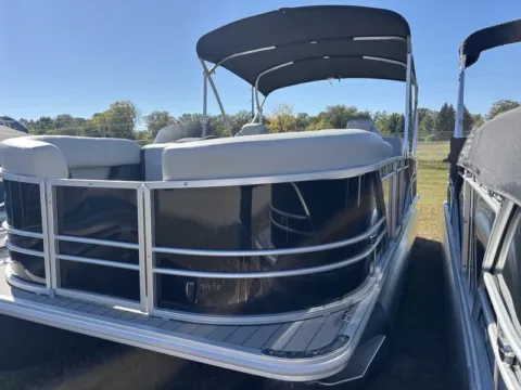 More photos of 2026 SYLVAN MIRAGE 820 CLZ DH 90HP BUNK TRAILER at McLaughlin's RV and Marine, ND