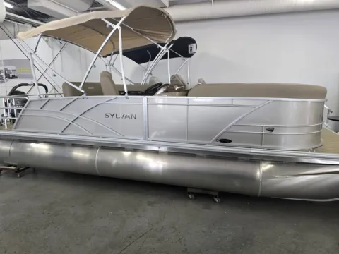 Another view of 2026 SYLVAN MIRAGE 822 CLZ 115HP BUNK TRAILER for sale in Fargo, ND at McLaughlin's RV and Marine