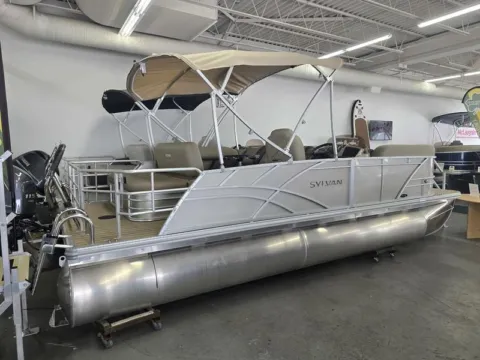 More photos of 2026 SYLVAN MIRAGE 822 CLZ 115HP BUNK TRAILER at McLaughlin's RV and Marine, ND