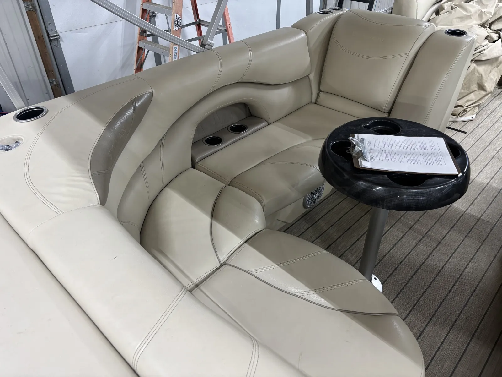 Photos of 2018 SYLVAN MIRAGE 820 CRUISE 50HP LEGS BUNK TRAILER MIRAGE 820 CRUISE 50HP SEA LEGS for sale in Fargo, ND at McLaughlin's RV and Marine - Fargo