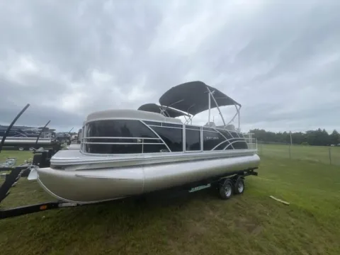 Another view of 2026 SYLVAN MIRAGE 822 CLZ DH 115HP BUNK TRAILER for sale in Fargo, ND at McLaughlin's RV and Marine - Fargo