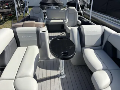 Photos of 2026 SYLVAN MIRAGE 822 CLZ DH 115HP BUNK TRAILER for sale in Fargo, ND at McLaughlin's RV and Marine - Fargo