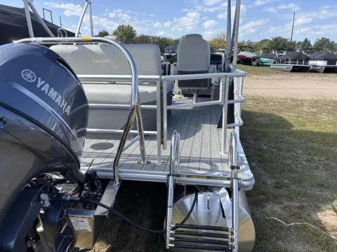 More photos of 2026 SYLVAN MIRAGE 822 CLZ DH 115HP BUNK TRAILER at McLaughlin's RV and Marine, ND
