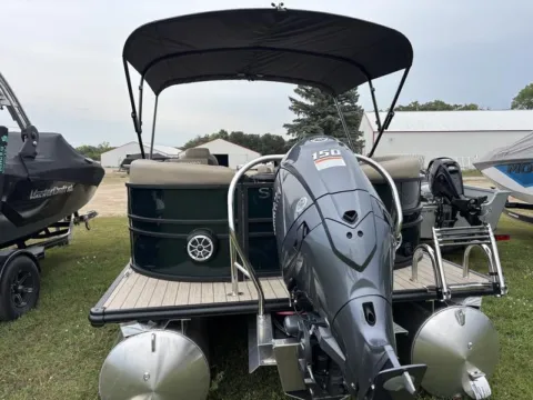 More photos of 2026 SYLVAN MIRAGE 8522 LZ 150HP BUNK TRAILER at McLaughlin's RV and Marine, ND