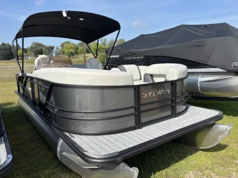 Another view of 2026 SYLVAN MIRAGE 8522 CLZ DH 150HP BUNK TRAILER for sale in Detroit Lakes, MN at McLaughlin's RV & Marine - Detroit Lakes