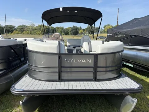 More photos of 2026 SYLVAN MIRAGE 8522 CLZ DH 150HP BUNK TRAILER at McLaughlin's RV and Marine, ND
