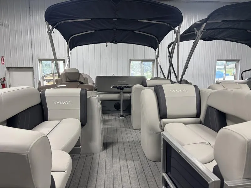 Blue 2026 SYLVAN MIRAGE 822 CLZ 90HP BUNK TRAILER for sale in Fargo, ND