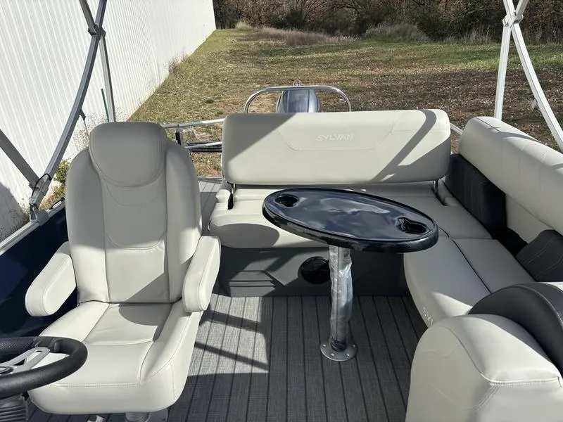 Blue 2026 SYLVAN MIRAGE 822 CLZ 115HP BUNK TRAILER for sale in Fargo, ND