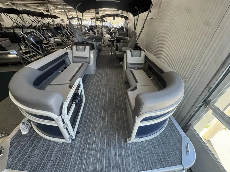 Blue 2026 PREMIER SUNSCAPE 220 RF 115HP BUNK TRAILER for sale in Fargo, ND