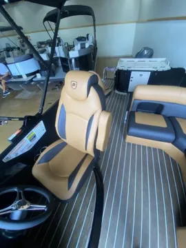 Photos of 2026 PREMIER SUNSATION 230 ANGLER 150HP BUNK TRAILER for sale in Fargo, ND at McLaughlin's RV and Marine