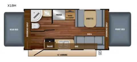 Photos of 2018 JAYCO JAY FEATHER X19H for sale in Fargo, ND at McLaughlin's RV and Marine