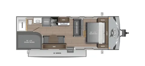 Photos of 2026 JAYCO JAY FLIGHT SLX 260BH for sale in Fargo, ND at McLaughlin's RV and Marine