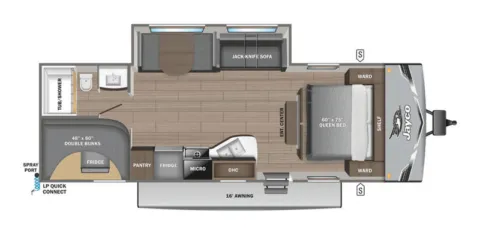 Photos of 2026 JAYCO JAY FLIGHT SLX 261BHS for sale in Fargo, ND at McLaughlin's RV and Marine