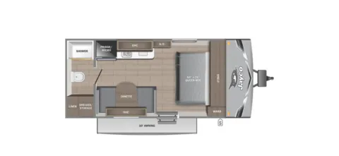 Photos of 2026 JAYCO JAY FLIGHT SLX 170FQ SE for sale in Fargo, ND at McLaughlin's RV and Marine