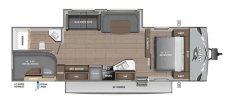 Photos of 2026 JAYCO JAY FLIGHT SLX 284BHS for sale in Fargo, ND at McLaughlin's RV and Marine
