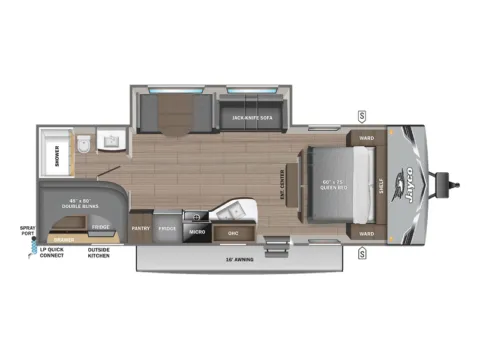 Photos of 2026 Jayco JAY FLIGHT SLX 261BHS for sale in Fargo, ND at McLaughlin's RV and Marine - Fargo