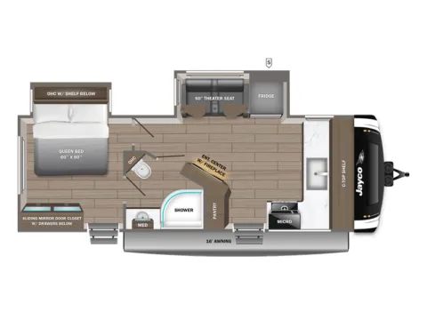 Photos of 2026 Jayco JAY FEATHER 24FK for sale in Fargo, ND at McLaughlin's RV and Marine - Fargo