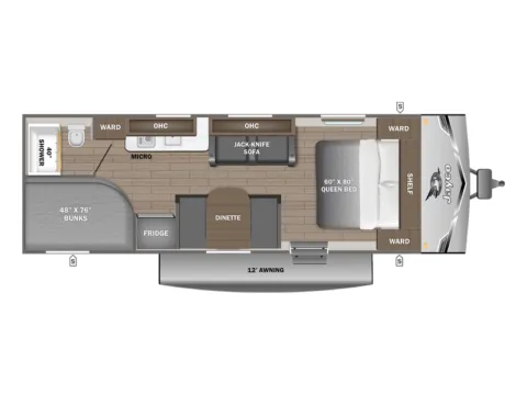 Photos of 2026 JAYCO JAY FLIGHT SLX 250BH SE for sale in Fargo, ND at McLaughlin's RV and Marine - Fargo