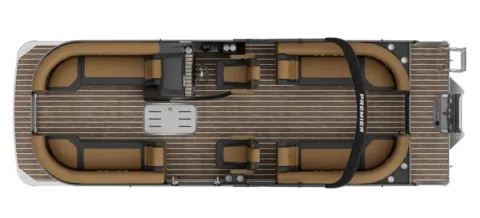 Photos of 2026 PREMIER SOLARIS 250 RF TRIPLE 300HP BUINK TRAILER for sale in Fargo, ND at McLaughlin's RV and Marine