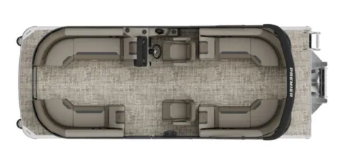 Photos of 2026 PREMIER SUNSCAPE 220 RF 115HP BUNK TRAILER for sale in Fargo, ND at McLaughlin's RV and Marine