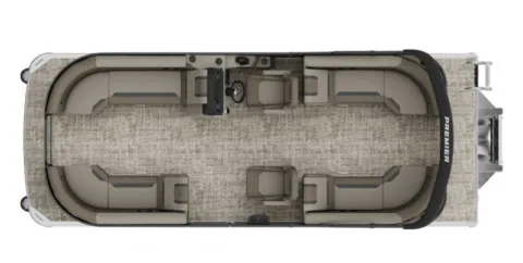 Photos of 2026 PREMIER SUNSCAPE 220 RF 115HP BUNK TRAILER for sale in Fargo, ND at McLaughlin's RV and Marine