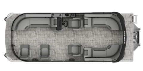 Photos of 2026 PREMIER SUNSCAPE 220 RF 115HP BUNK TRAILER for sale in Fargo, ND at McLaughlin's RV and Marine