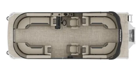 Photos of 2026 PREMIER SUNSCAPE 220 RF PTX TRIPLE 200HP BUNK TRAILER for sale in Fargo, ND at McLaughlin's RV and Marine